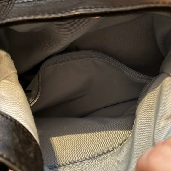 Coach Black Leather Hobo with Silver Hardware - Picture 8 of 13